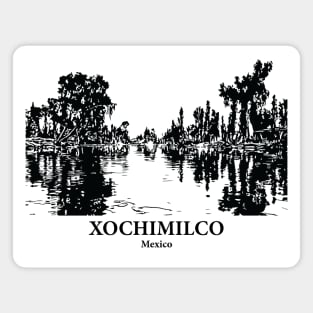 Xochimilco - Mexico Magnet